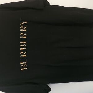 Burberry Black T-Shirt with Logo